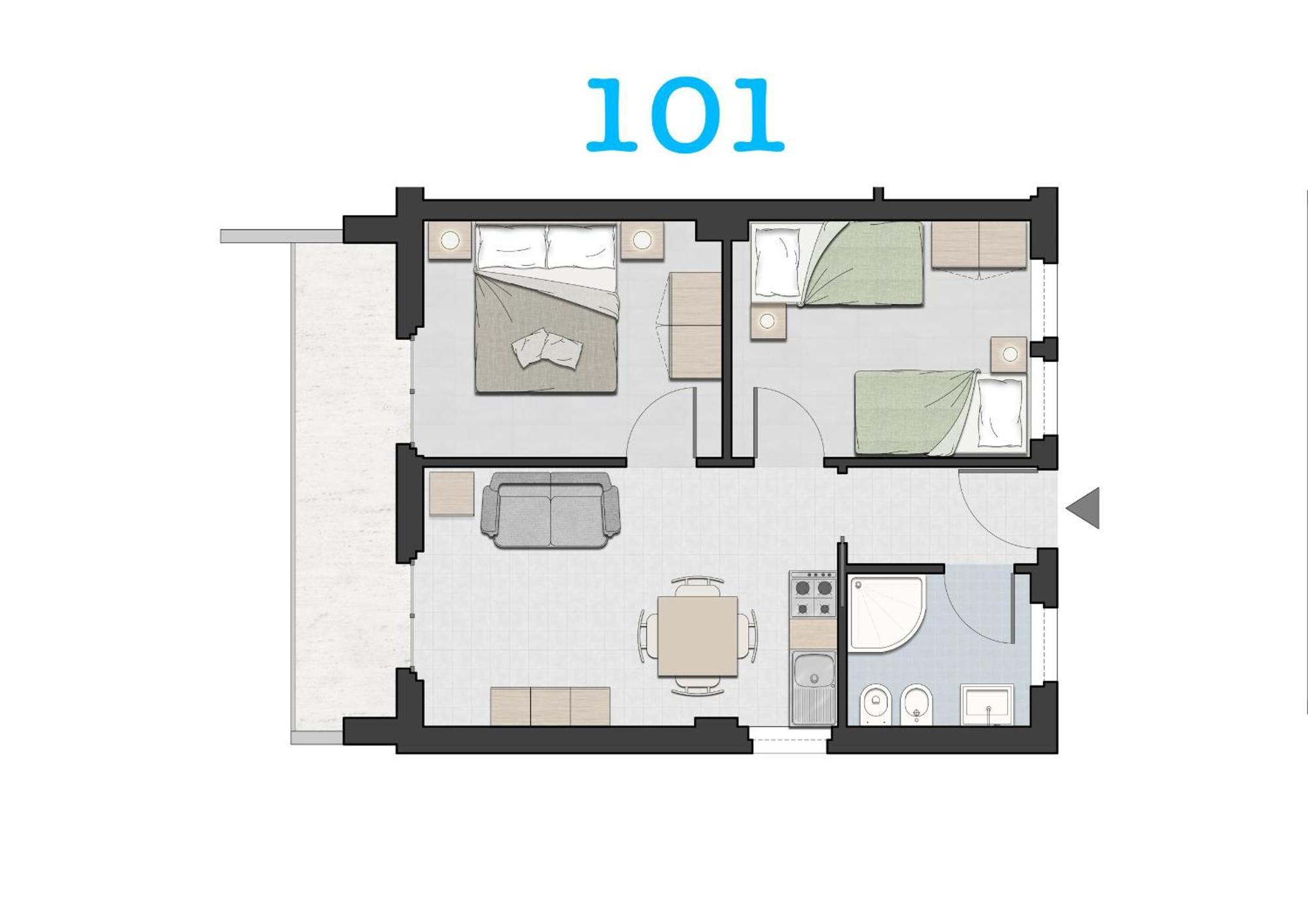 Residence Brezza Di Mare Сан-Бенедетто-дель-Тронто Экстерьер фото
